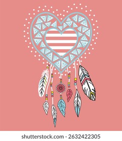 Dream catcher vector art illustrations 