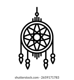 Dream catcher - ícone vetorial