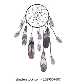 Dream catcher. Vector illustration