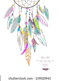 Dream  Catcher, Vector Illustration