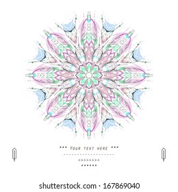 Dream  catcher, vector illustration