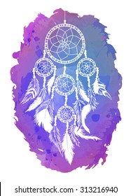 Dream catcher, vector illustration
