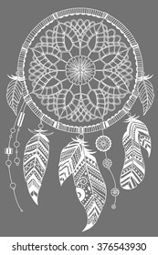 Dream catcher, vector illustration