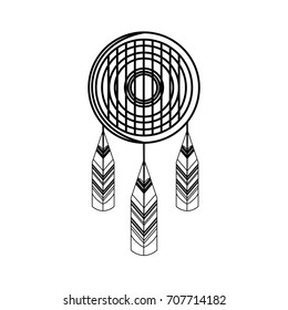 dream  catcher  vector illustration