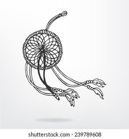 dream catcher (wind) isolated object