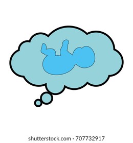 dream cloud with baby