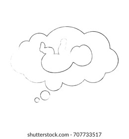 dream cloud with baby