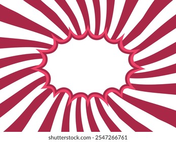 Cartaz da bandeira da bolha do discurso da cômica do sonho 
