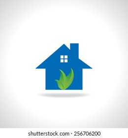 dream home concept with greenery