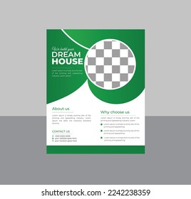 Plantilla de viajero de desarrollo del hogar de sueño con foto