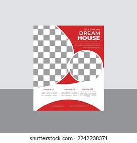 Dream Home Development Flyer template with photo