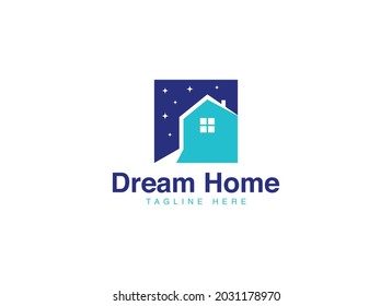 Dream Home Logo Vector Template