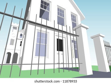 Dream Home (Vector image fully resizable and editable)
