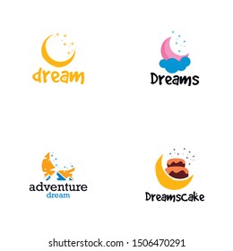 Dream Logo Design Vector Template