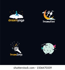 Dream Logo Design Vector Template