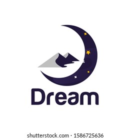Dream Logo Design Vector Template