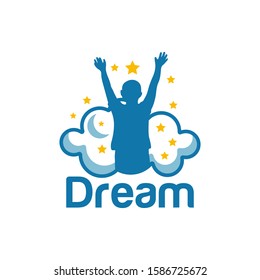 Dream Logo Design Vector Template
