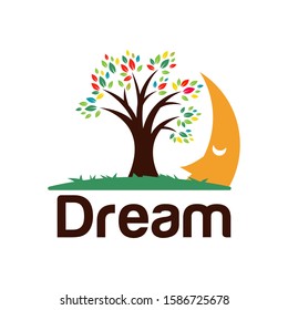 Dream Logo Design Vector Template
