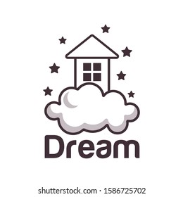 Dream Logo Design Vector Template