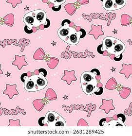 dream panda cute love ballet