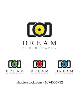 Dream Photography Logo. Vector Template.