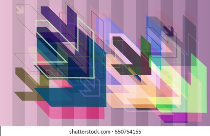 dream of pretty group, original navigation vector background at thought