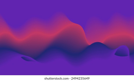 Dream Purple color abstract wave background. Abstract plasma background. Modern design template for web cover