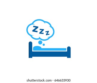 Dream Sleep Icon Logo Design Element