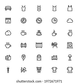 dream and sleep icon or logo isolated sign symbol vector illustration - Collection of high quality black style vector icons
