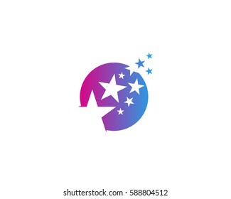 Dream Star Logo Design Element