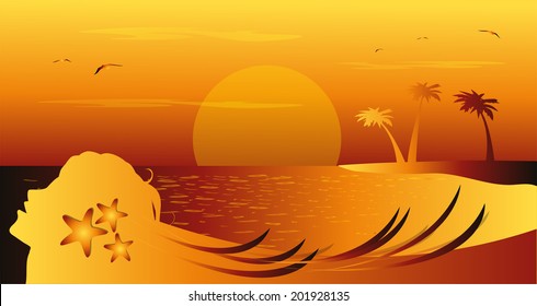 dream summer landscape 