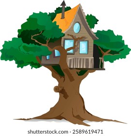 Dream tree house is the dream of every child