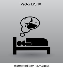 dream vector icon