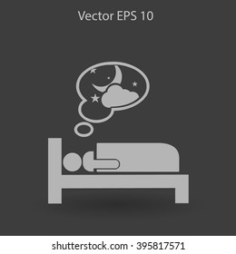 dream vector icon