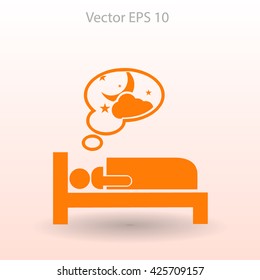 dream vector icon