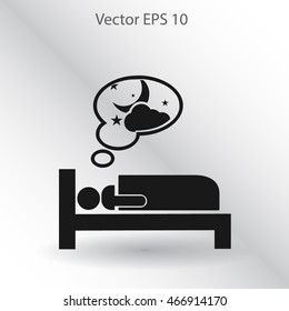 dream vector icon