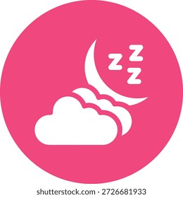 Dream Vector Icon Design Illustration