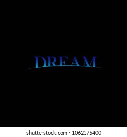 Dream Vector Template Design Illustration