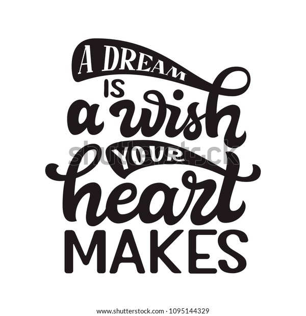 Vector De Stock Libre De Regalias Sobre Dream Wish Your Heart