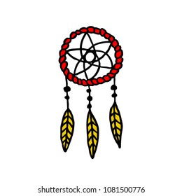 dreamcatcher doodle icon