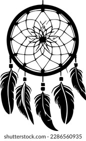 Dreamcatcher - High Quality Vector Logo - Vector illustration ideal for T-shirt graphic