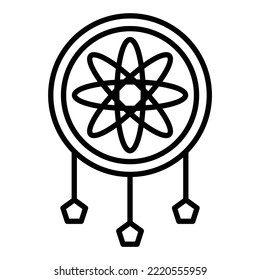 Dreamcatcher icon vector image. Can also be used for web apps, mobile apps and print media.