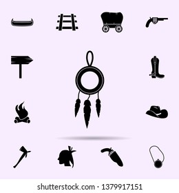 Dreamcatcher icon. wild west material icons universal set for web and mobile