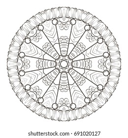 Dreamcatcher. Mandala. Mehendi