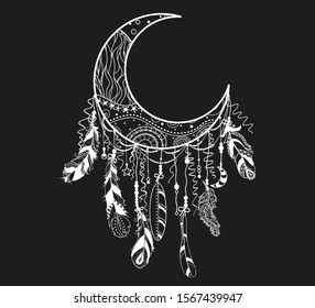 Free Free Moon Dreamcatcher Svg 173 SVG PNG EPS DXF File