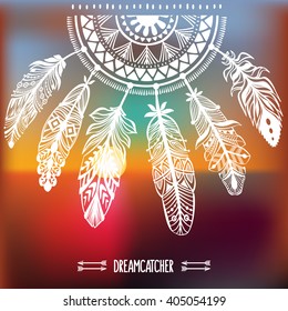 Dreamcatcher with ornament