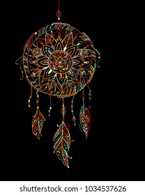 Dreamcatcher, sketch for your design