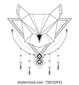 Vetores no estilo do Dreamcatcher no plano de fundo