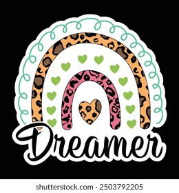 Dreamer Sublimation Design Lover For