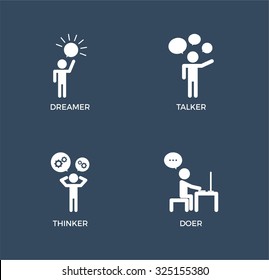 DREAMER TALKER THINKER DOER
